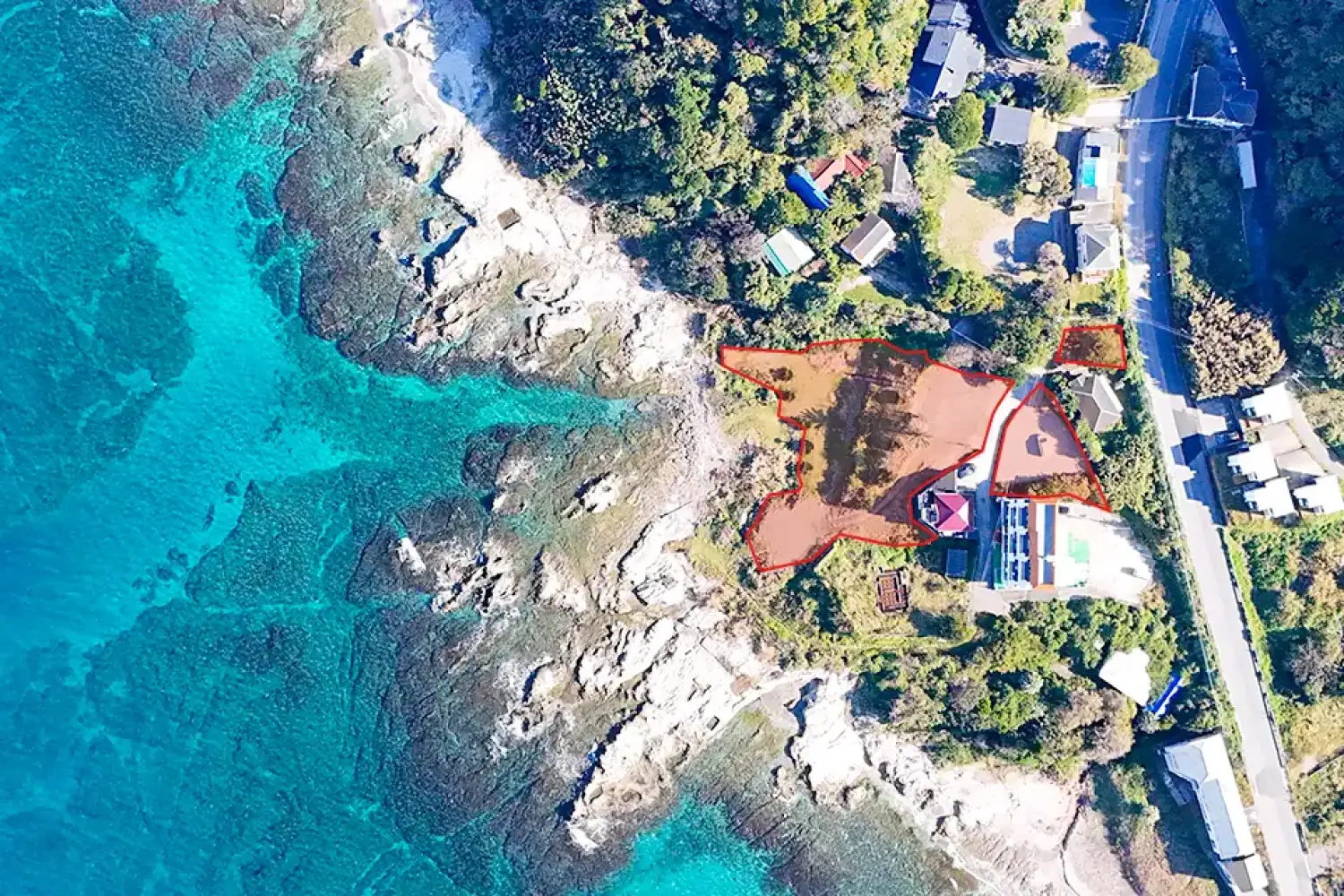 館山の売地の表示