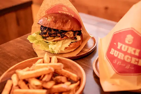 Yuki Burgerのハンバーガーの写真