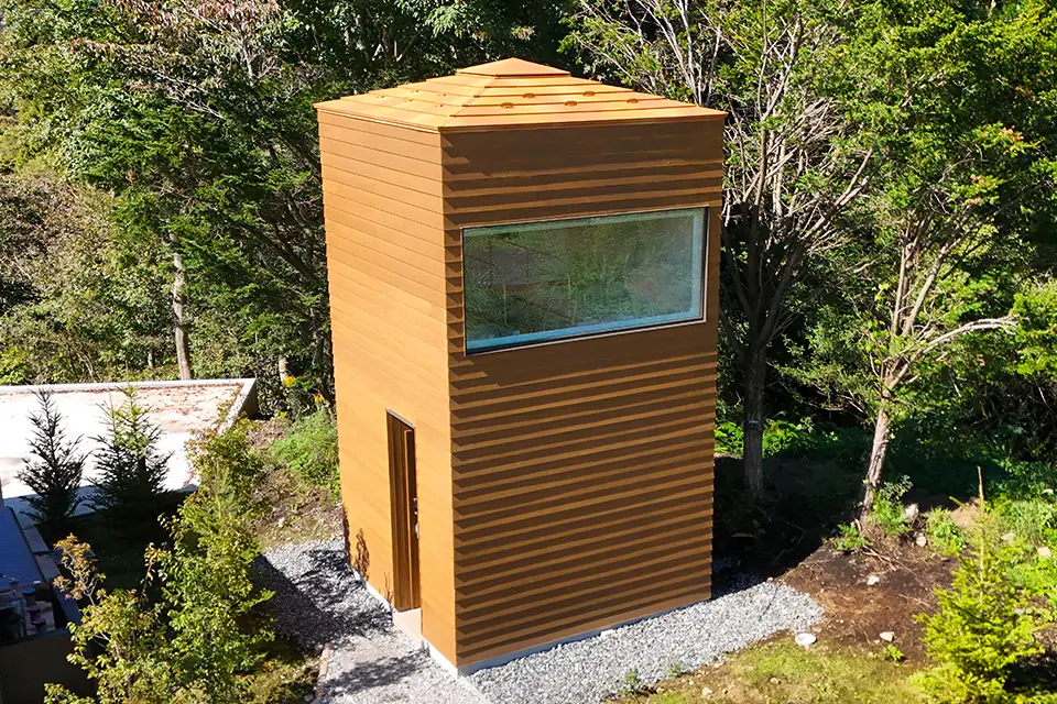 Kawaguchiko 02の共用施設「hanare」の外観の写真