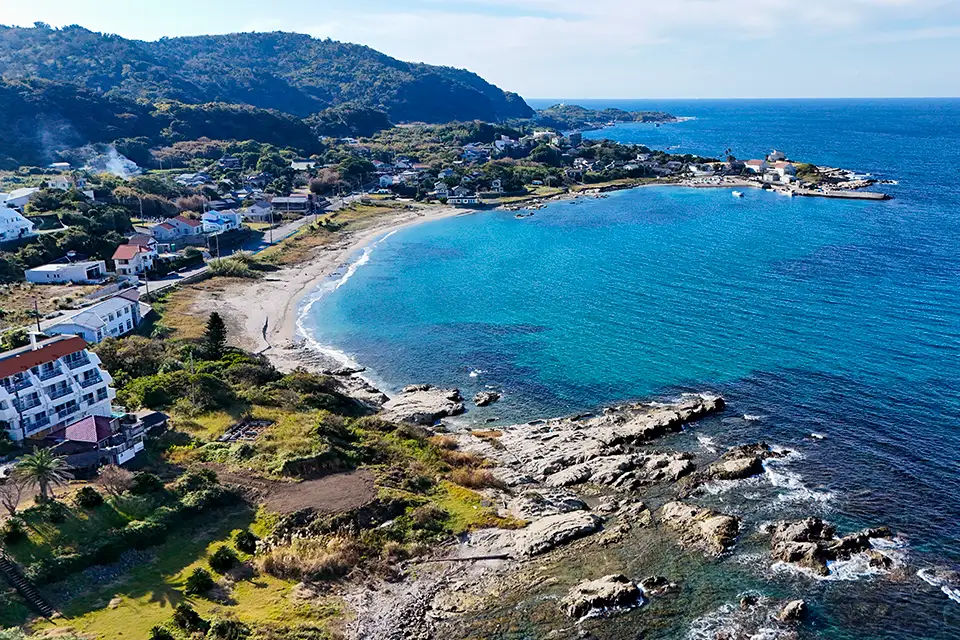 Tateyama 02の海からの敷地周辺の写真